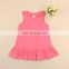 Factory Price Various Colors Summer Toddler Dress Cartoon Style Child Kids Dresses