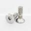 DIN7991 stainless steel m3 hex socket csk head cap screw m8x50 flat head allen hexagon bolt