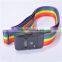 Travel Sentry Approved TSA Lockable Luggage Strap Belt Rainbow One Size