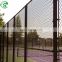 Chain link wire 4mm galvanized mesh fence used for sports field security fencing on sale