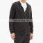 Custom men 100% cashmere hoodie sweater with zipper