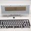 kyuu anodized alu custom color e-white alu 6061 6063 frosted polycarb keyboard case