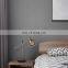 Nordic Gray Metal Glass Table Lamp LED Decorative Table Lamp For Home Bedroom