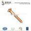m3x6 Copper self tapping screw brass flat head screw