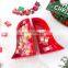 Christmas decoration craft ceramic plate custom logo creative candy dessert plate