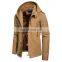 Winter Men Coat Cotton Padded Hooded Down Coat Casual Jacket Loose Outwear