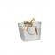 Large Size Paper Packaging Bag For Underwear Clothes Cardboard Paper Gift Bag With Gold Handles