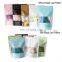 In stock Plastic Food Packaging Pouches Bag Resealable Zip lock Storage Stand Up Pouch Bags Matte Color Maple Leaf  With Window