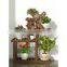 K&B 2021 new design wholesale cheap hot solid wood outdoor flower pot rack shelf