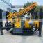 OrangeMech 280 Meters Portable Hard Rock Drilling Rig DTH Crawler underground Water Well Drilling Borehole Drill Machine