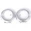 For Land Rover Range Rover Sport For LR4 Car Accessories Pearl Chrome Rear Seat Air Conditioning Outlet Vent RingTrim Stickers