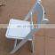 Factory supply plastic resin italian design plastic chair white wedding folding chair