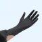 Nitrile Glove Black 100% Heavy Duty Black Large Nitrile Glove Disposal Black Glove