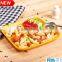 High quality Food grade 7"silicone dinner plate 3 compartment dinner plate