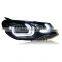 For VW TOUAREG Light Guide LED HEAD LAMP Hid Xenon 2011-2014