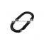 manufacturer Custom Shaped Metal Aluminium Swivel Carabiner Hook for Bag