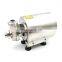 China Factory Stainless Steel Food transfer Vertical sanitary centrifugal Dairy pumps with Motor