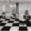 Direct factory sell super black polished porcelain slab tile black kajaria floor tiles 24