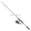 latest fishing rod full kit custom fishing rod oem baitcasting fishing reel rod