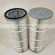 Good quality with high efficiency dust filter metal mesh end caps filter end caps