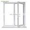 Casement Topwindow Aluminum Windows Aluminum Frame Casement Window with Tinted Glass Double Tempered Glass Aluminum Alloy Louver