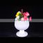 Wholesale colorful Rechargeable rose champagne Beer illuminated ice Bucket Cooler Glowing Plastic LED ice bucket