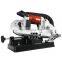 Mini multi-function band saw machine Band saw portable for wood metal stainless steel 45 degree cutting