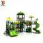 Kids Playground Outdoor Kindergarten Equipment Plastic Slide 10-20 Children Slide for Sale WD-99005884 Wandeplay 1000*820*520cm