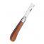 Wood Handle Folding Pocket Pruning Grafting Budding Cutting Knife