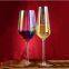 Electroplated Colorful Stemmed Wine Glass For Wedding Dinning Table Decoration