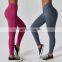 Breathable Quick Dry Pants Custom V Shaped High Waist Sports Tights Gym Fitness Sexy Ladies Scrunch Butt Leggings For Women
