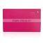 Popular hot selling wallet power bank 20000mah