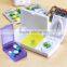 durable healthy plastic pill storage box /case with blade