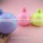 8oz 240ml colored plastic spherical bottle for cosmetic or lotion