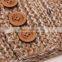Fashion Trendy Girls Headband With Buttons Knitting Hair Accessories for Women