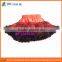 Low price hotsell girl petticoat red ruffles pettiskirt kids fluffy tutus wholesale