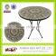 Cheap small mosaic outdoor side table