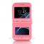 Window cell phone lether case for Samsung S4 Active