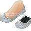 Indispensable flats shoes apparel party shoes in bag roll up shoes with PU bag ballerina flats