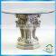 Cast stone garden furniture