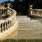 Cast stone balusters for stairs