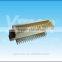 High quality 2.54mm pitch 16 pin three row DIN 41612 90 degree male DIN connector