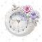 Home decor christmas decoration shabby chic home decor vintage fashion resin clock