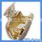 Hogift Top Selling Flower Purses With Rhinestones Crystal Evening Clutch Bags