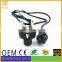 Gray 2m 220v power cord reel for LCD display