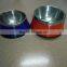 colourful healthy Steel stainless dog cat bowl pet bowl