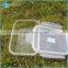 Clear Pyrex Rectangular Glass Container With lid
