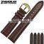 Applying customer's logo genuine leather high quality Back Brown leather bracelet wholesale 18MM 20MM 10pcs