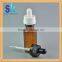 Amber Glass Dropper Bottle With Tube for e Liquid/e Juice