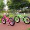 20 inch women beach cruiser bike / 4.0 fat tire bike / 7 speed cruiser bicycle